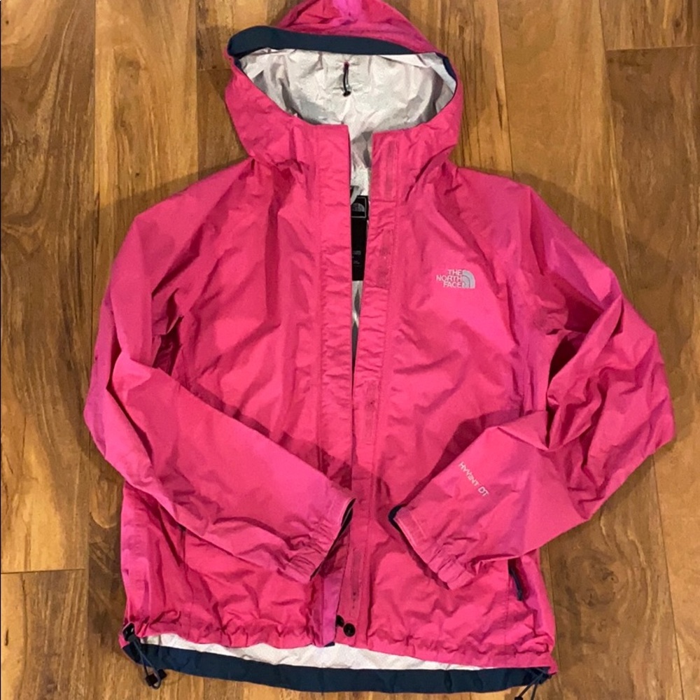 Pink North Face jacket